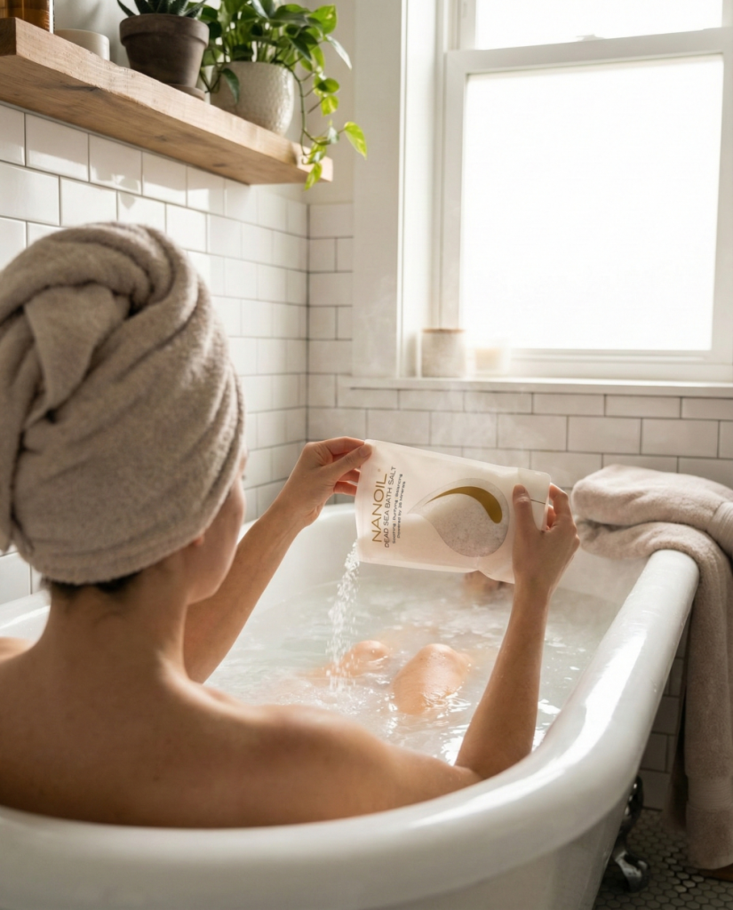 nanoil banho de sal
