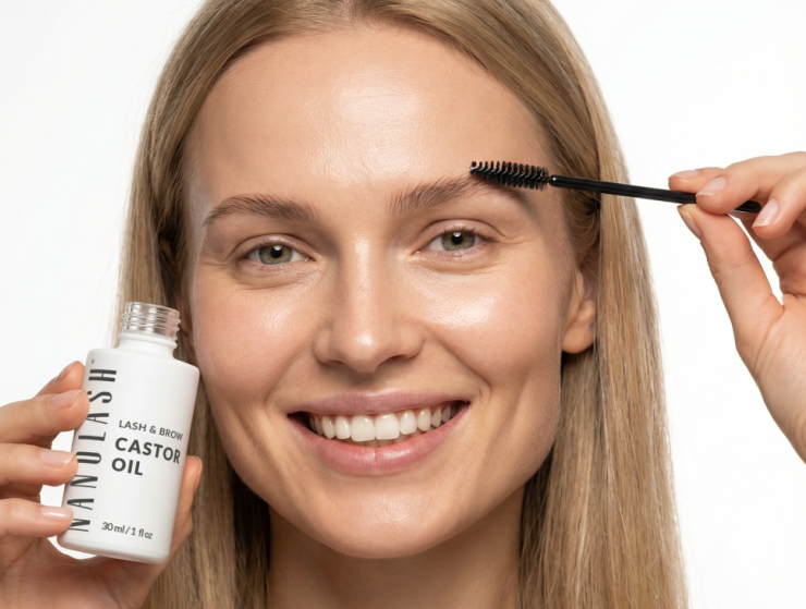nanolash óleo de rícino sobrancelhas